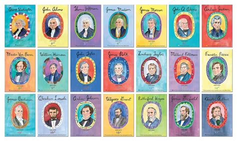 American Presidents 44 Presidential portraits