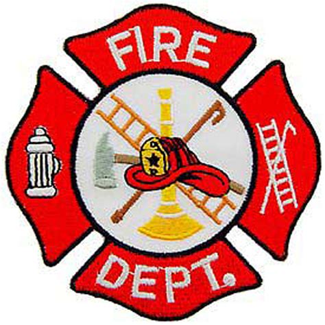 US Fire Department Small Embroidered Patch 682017304939 EBay