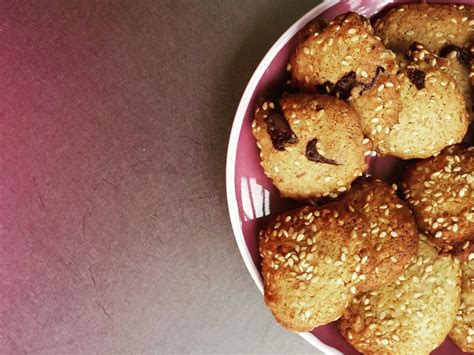 Biscuits au sésame et au miel Recette de Biscuits au sésame et au miel