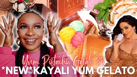 New Kayali YUM PISTACHIO GELATO 33 New Fragrance Release ALERT