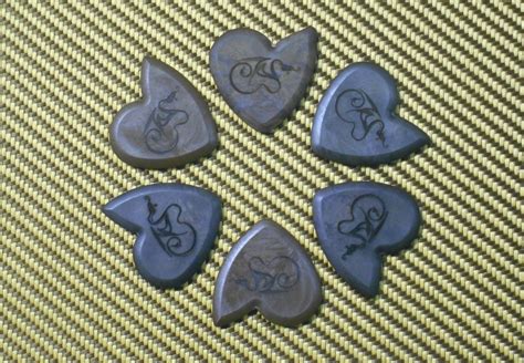 Premium Dragons Heart Combo 6 Pack Dragons Heart Guitar Picks