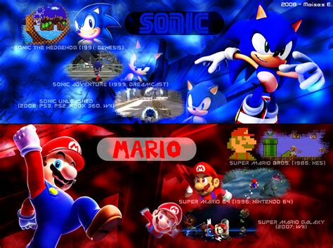 Sonic and Mario Wallpaper - WallpaperSafari