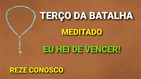 Ter O Da Batalha Eu Hei De Vencer Youtube