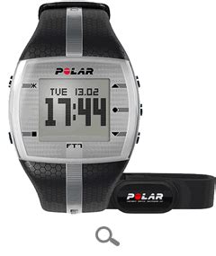 Polar Ft Fitness Men S Heart Rate Monitor Black Silver Workout