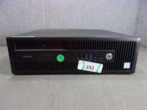 Hp Elitedesk Intel Core I Model Tpc F Sf Bentley Associates Llc