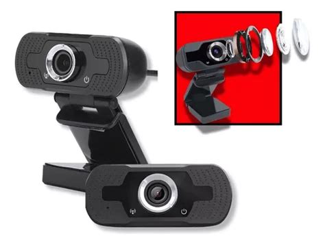 Camera Full Hd P Webcam Usb Microfone Desktop Laptop Pc Mercadolivre