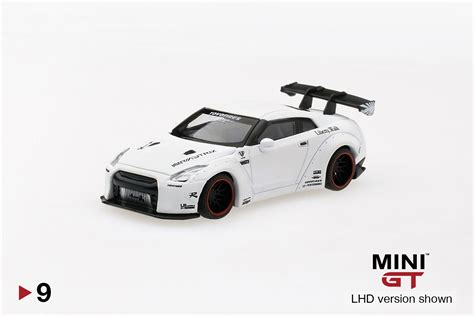 Mini Gt 9 Mijo Lb Works Nissan Gt R R35 Matte White Lazada Indonesia