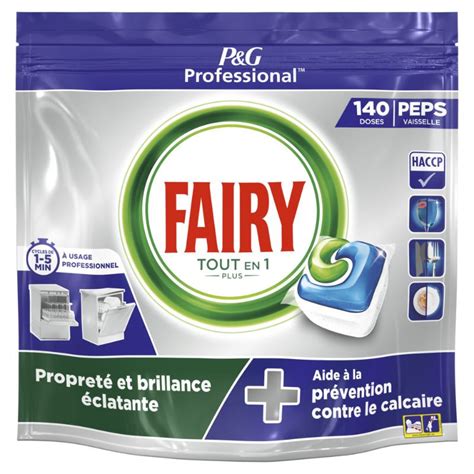 Capsules Pour Lave Vaisselle Tout En Un Lavages Fairy Professional