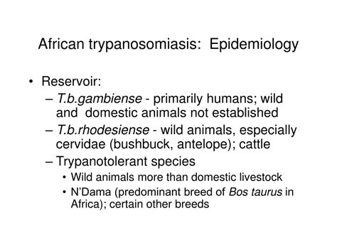 Ppt Trypanosomiasis Powerpoint Presentation Free Download Id9415294