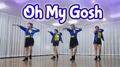 Oh My Gosh Line Dance High Improver Ria Vos NL June 2024 YouTube