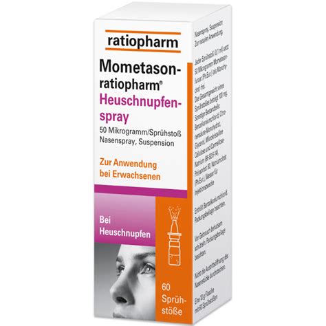 Mometason Ratiopharm 50 Microgrammi Spray Per Febbre Da Fieno 18 Gr