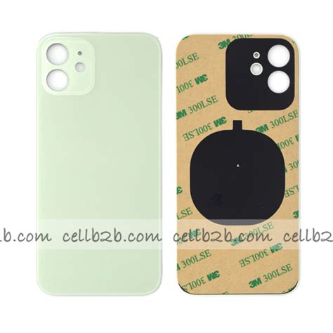 Tapa Trasera Cristal Para Iphone Verde Cellb B