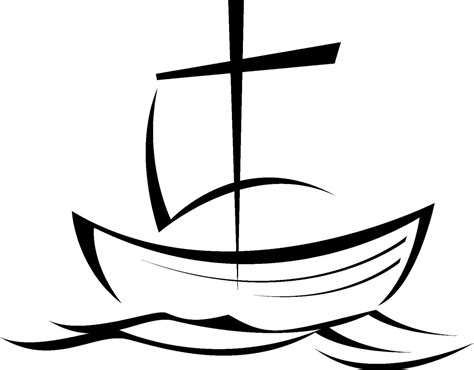 Boat Outline - ClipArt Best