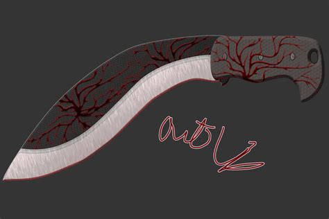 Artstation Blood Kukri