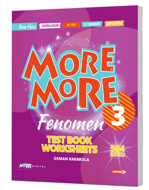 More More 5 Fenomen Test Book Worksheets Moreandmorekitap