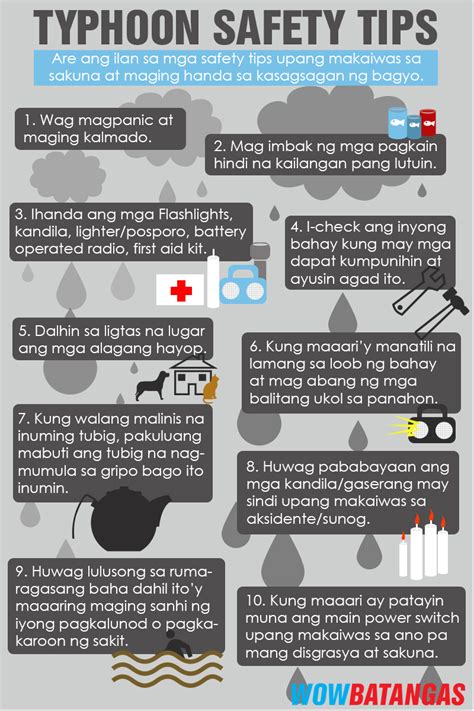 Typhoon Safety Tips : Typhoon Glenda | WOWBatangas.com - Ang Official Website ng Batangueño