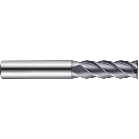 Dormer S End Mill Long Mm Plain Round Shank Fl Carbide