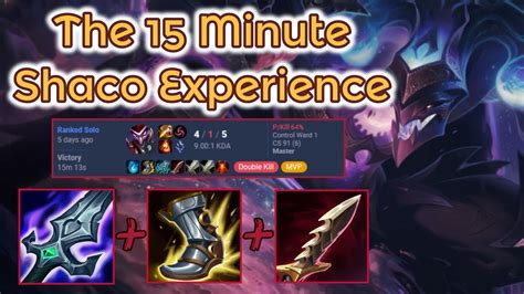 Shaco Jungle Master Ranked Min Ff S Ranked League Of Legends