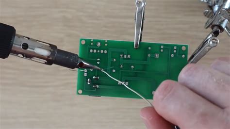 Soldering Components Onto PCB | The DIY Life