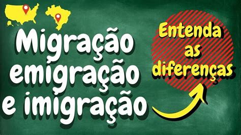 Atividade Sobre Migração Imigração E Emigração 4 Ano