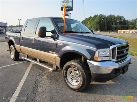 2004 True Blue Metallic Ford F250 Super Duty Fx4 Crew Cab 4x4 36622517