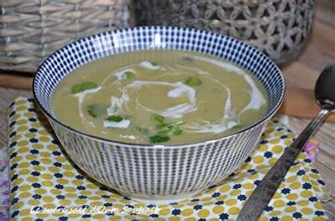 Soupe De Courgette Froide Au Lait De Coco De Le Sucr Sal D Oum