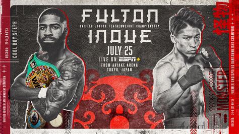 Stephen Fulton Vs Naoya Inoue Live Results