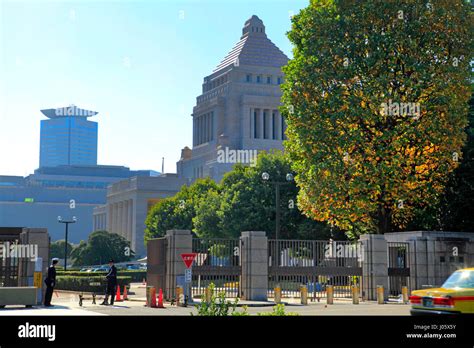 National Diet Building Tokyo Japan Stock Photo Alamy