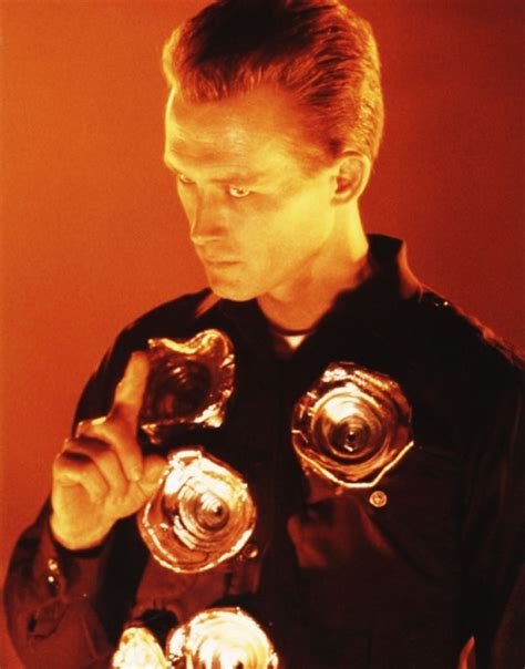 Behind the scenes Robert Patrick as T-1000 «Terminator 2 Judgment Day ...