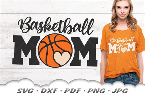 Basketball Mom SVG | Basketball SVG | Basketball Shirt - So Fontsy