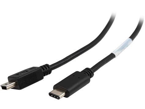 Tripp Lite U040 006 Mini 6 Ft Usb 20 Hi Speed Cable 5 Pin Mini B Male To Usb Type C Male