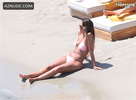 Jessica Alba Sexy Spotted Showing Off Her Hot Pink Bikini Body In Mykonos Beach AZNude