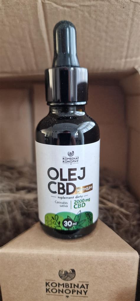 Preparat Medycyny Naturalnej Kombinat Konopny Olej Cbd Premium Mg