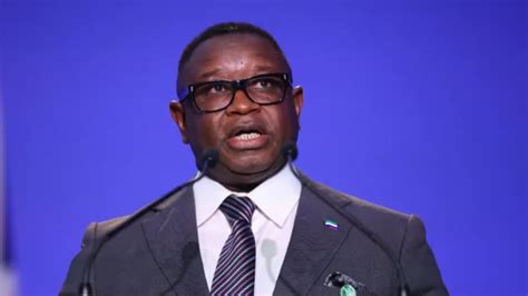 President Julius Maada Bio Addresses Concerns Are Military Takeovers A