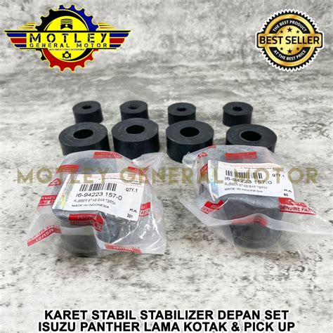 Jual KARET STABIL STABILIZER DEPAN SET ISUZU PANTHER LAMA KOTAK PICK UP