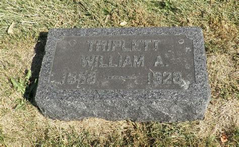 William Arthur Triplett 1858 1928 Find A Grave Memorial