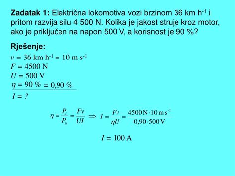 Ppt Rad I Snaga Elektri Ne Struje Powerpoint Presentation Free