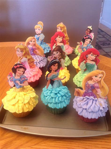 Disney Princess Cupcakes Disney Princess Cupcakes Princess Cupcakes