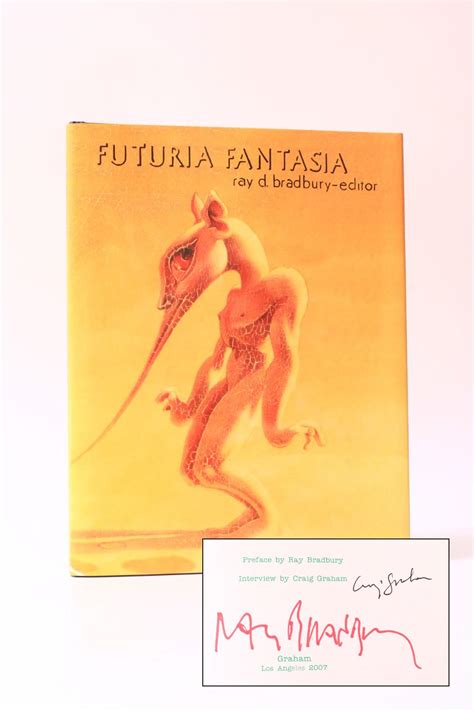 Ray Bradbury Editor Futuria Fantasia Graham Signed First