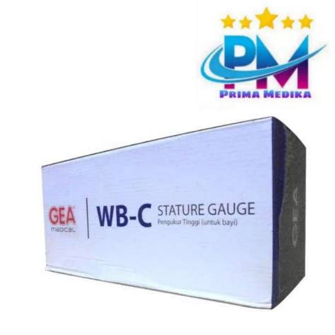 Jual Alat Pengukur Panjang Badan Bayi Wb C Gea Stature Gauge Shopee