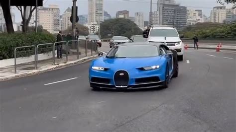 Bugatti Chiron desembarca no Brasil como o carro mais caro do país