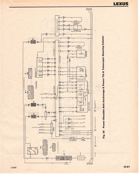 [42 ] 1997 Lexus Ls400 Wiring Diagram 1995 Lexus Ls 400 Wiring Diagram Manual Original