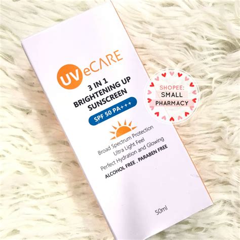 Uvecare In Brightening Up Sunscreen Spf Pa Ml