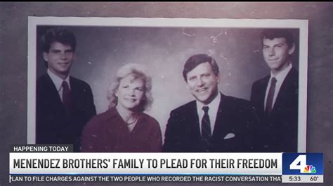 Menendez brothers’ family to plead for their freedom – NBC Los Angeles