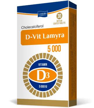 Д-Вит Ламира 5000 МЕ (D-Vit) - инструкция по применению, показания ...