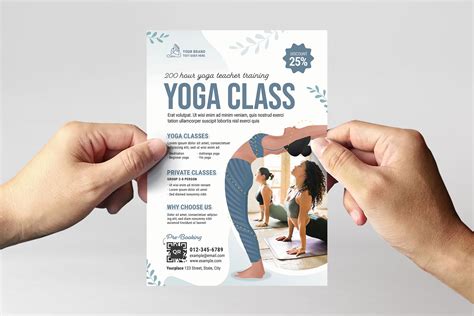 Yoga Flyer Template Ai Eps Brandpacks