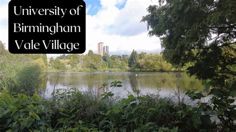 UNIVERSITY OF BIRMINGHAM VALE VILLAGE VIRTUAL WALK 2022 TOWN AND CITY