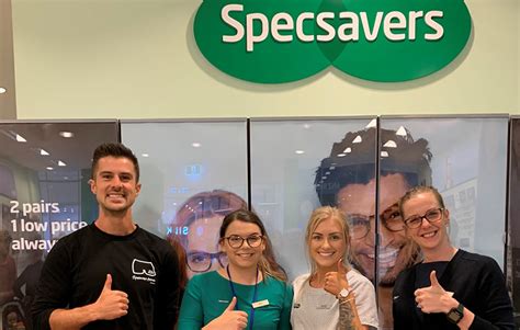 James visits Specsavers to say thanks – SPEAK UP! Stay ChatTY