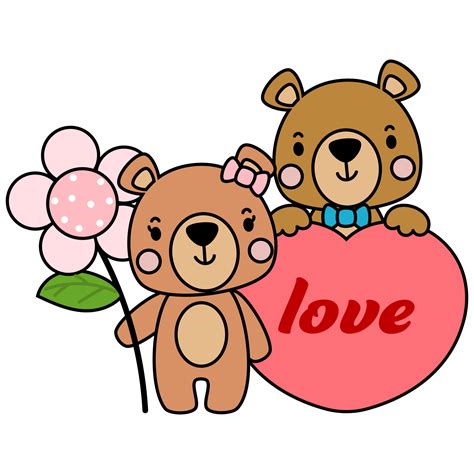 Cute Bear Vector Png