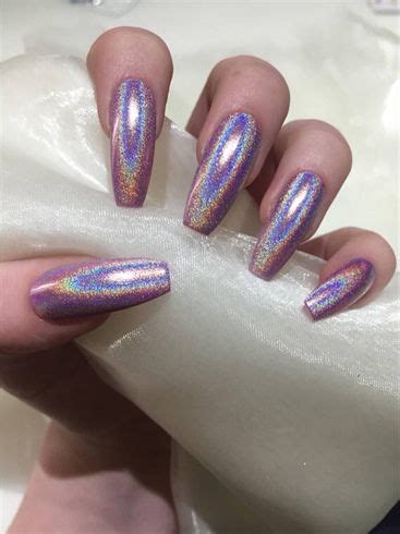 Pin By Jess Wes I Need This Unicorn On Beauty Purple Acrylic Nails